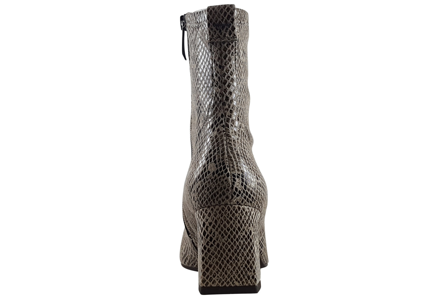 tamaris serenity womens boots beige snake back