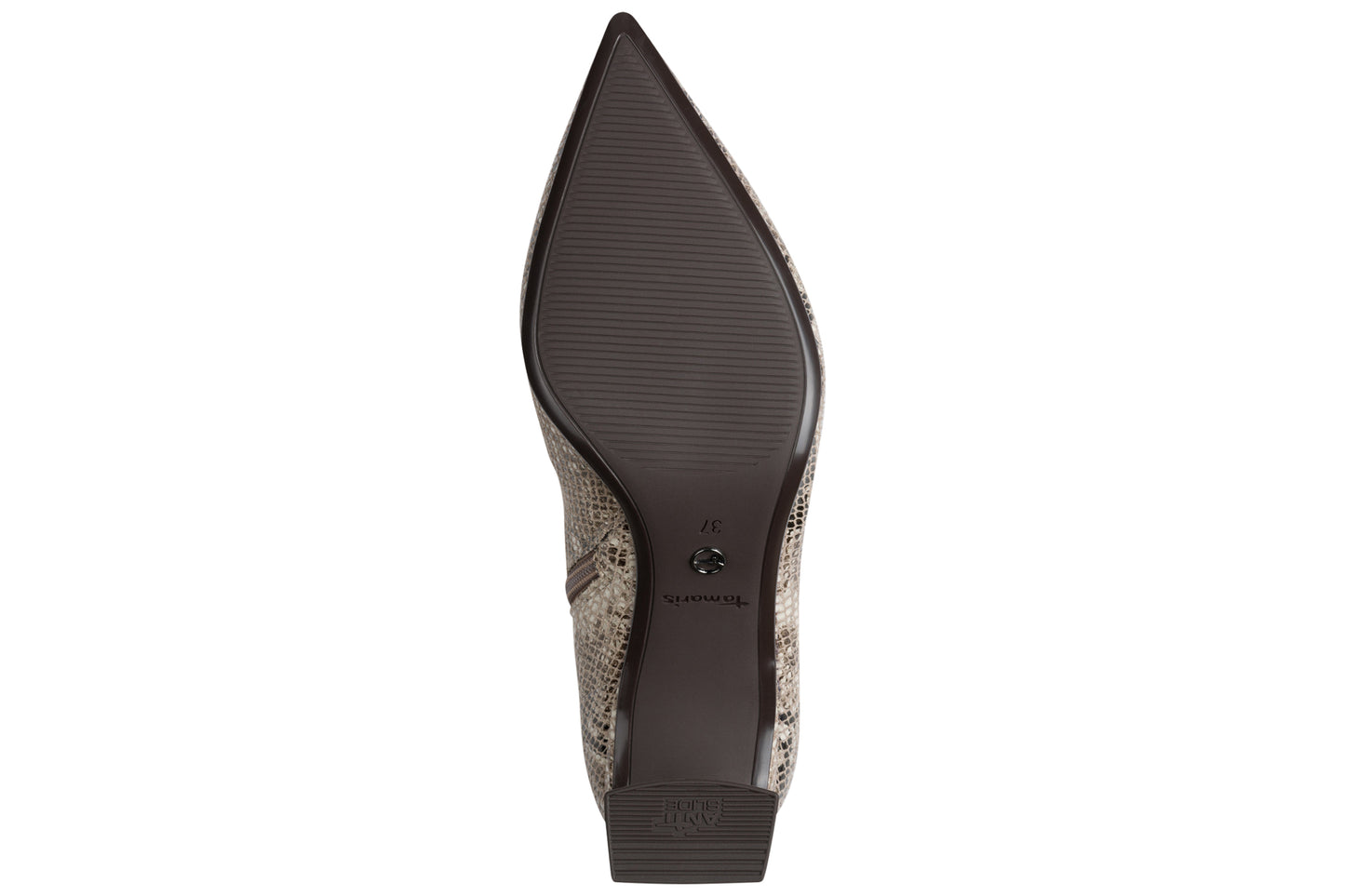 tamaris serenity womens boots beige snake sole