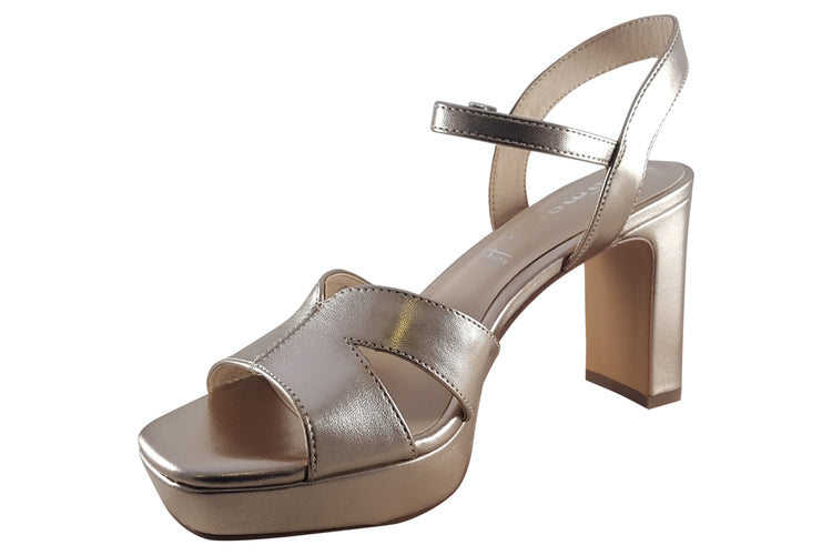 Tamaris Suzie 28349-42 Light Gold Womens Sandals