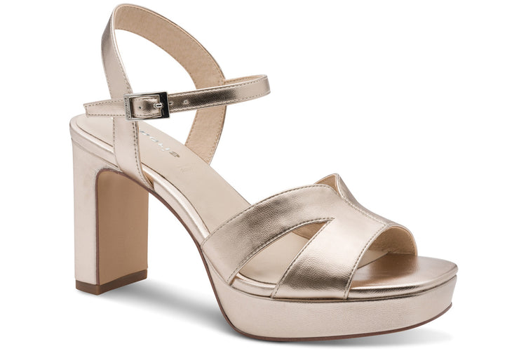 Tamaris Suzie 28349-42 Light Gold Womens Sandals