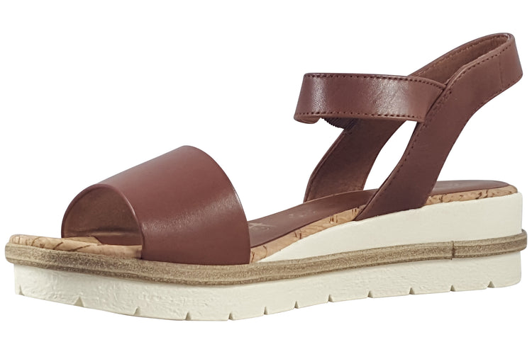 Tamaris Taurus-3 28222-42 Nut Womens Sandals