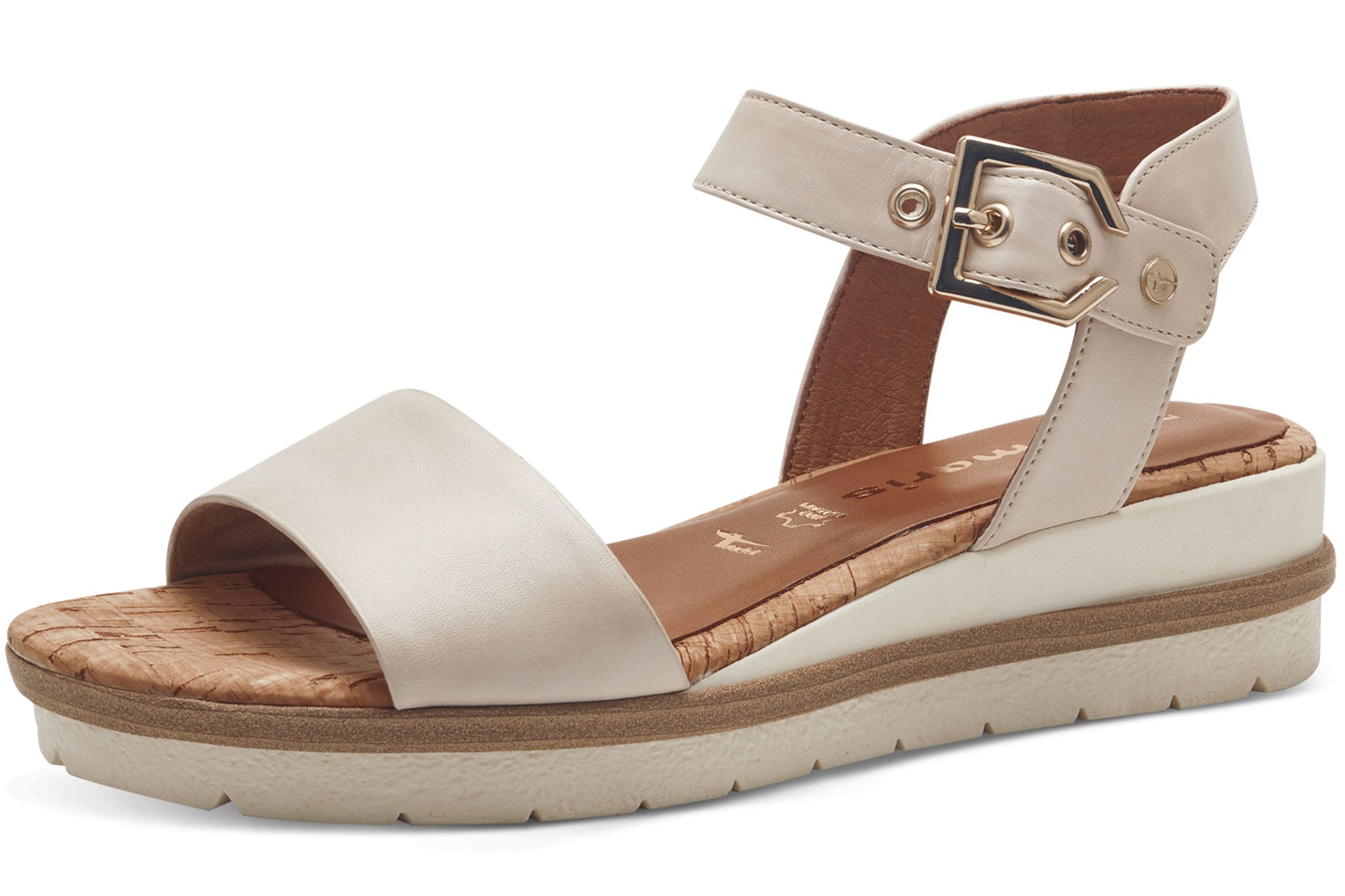 tamaris-taurus-3-womens-sandals-ivory-left-angle