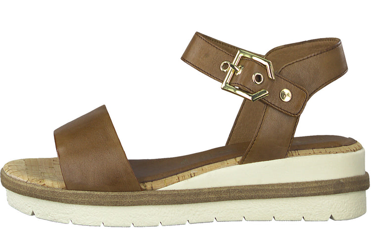 Tamaris Taurus-3 28222-42 Nut Womens Sandals