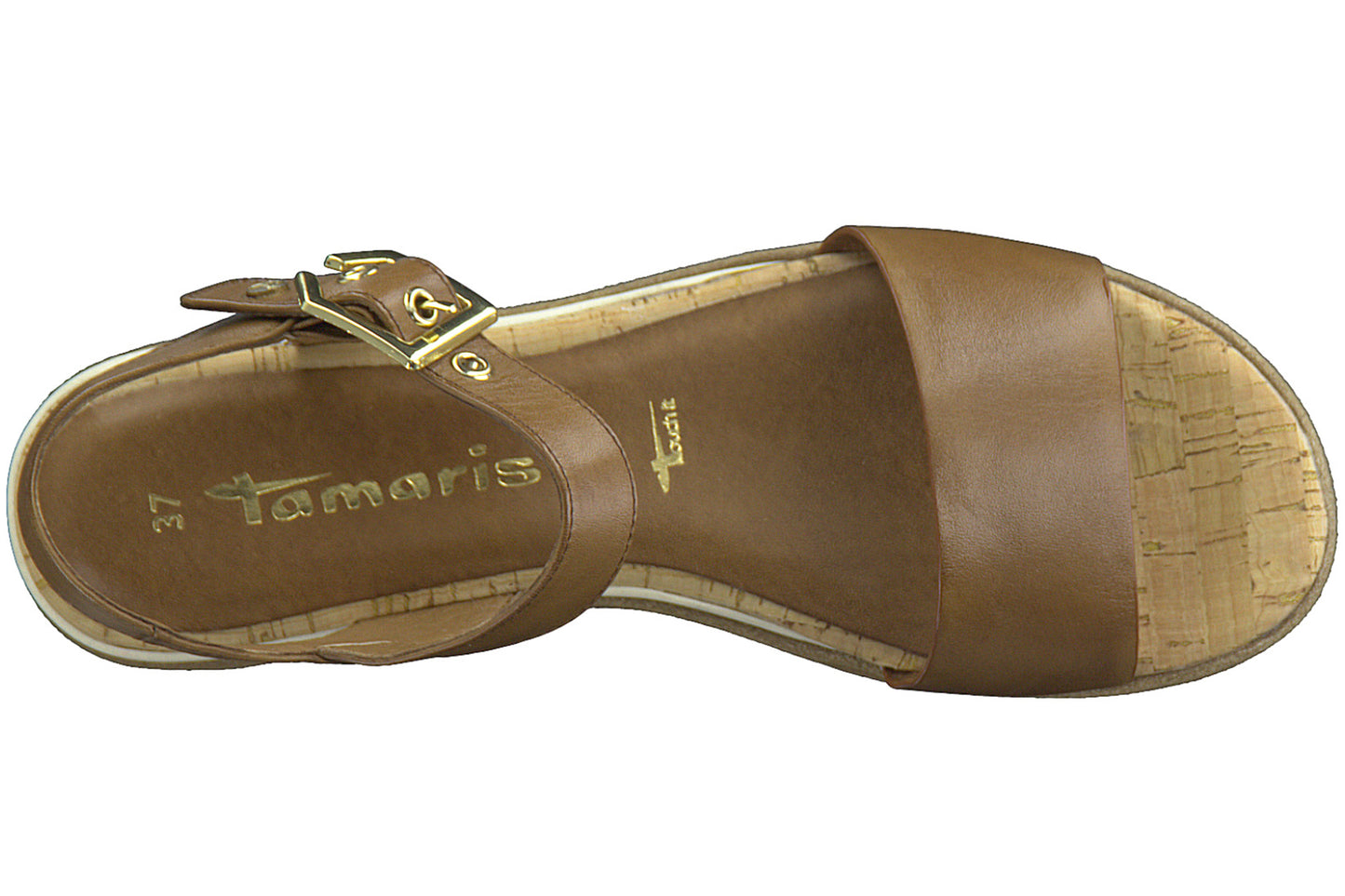 Tamaris Taurus-3 28222-42 Nut Womens Sandals