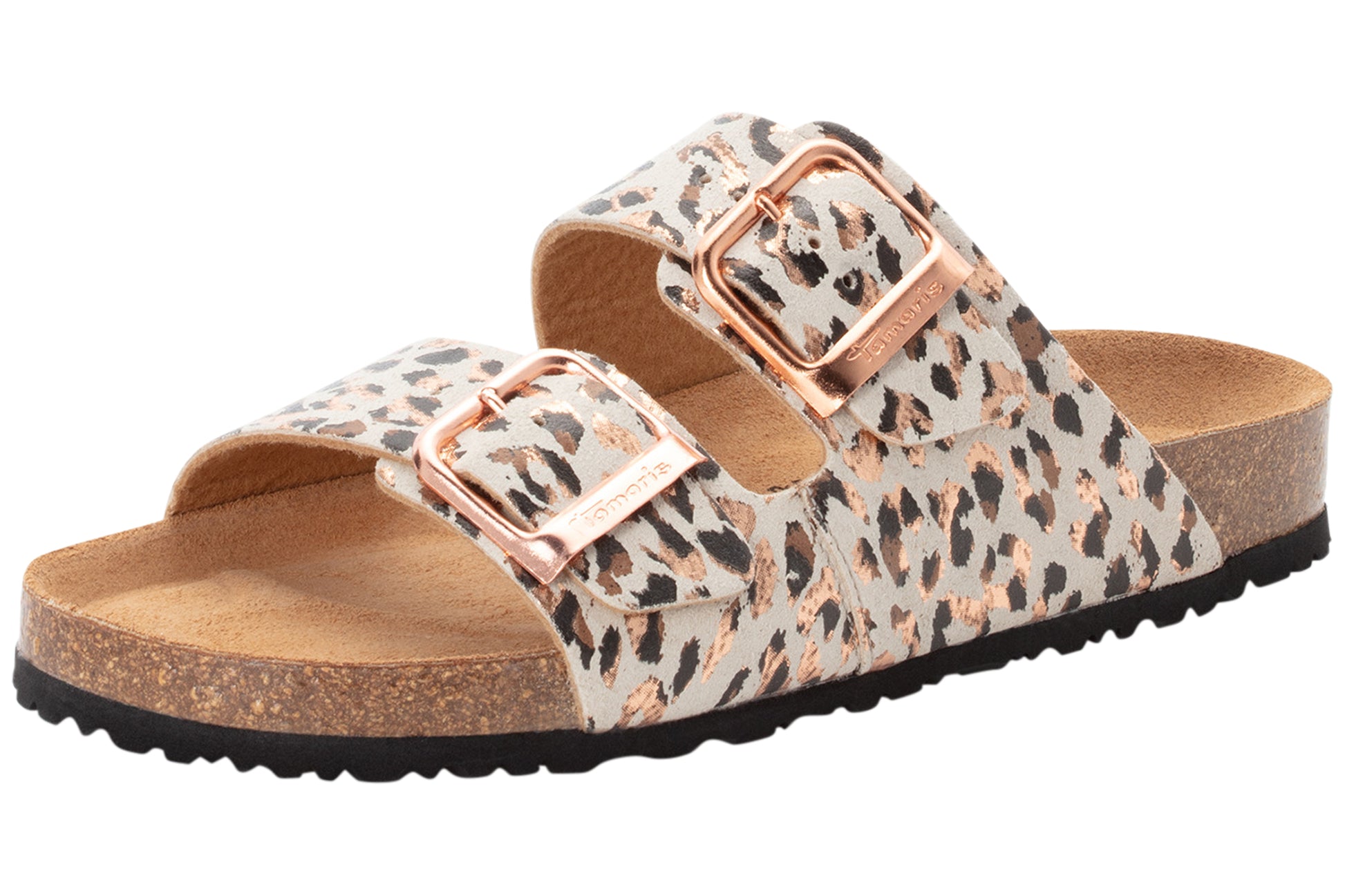 tamaris-union-27523-46-490-womens-sandals-beige-leopard-left-angle
