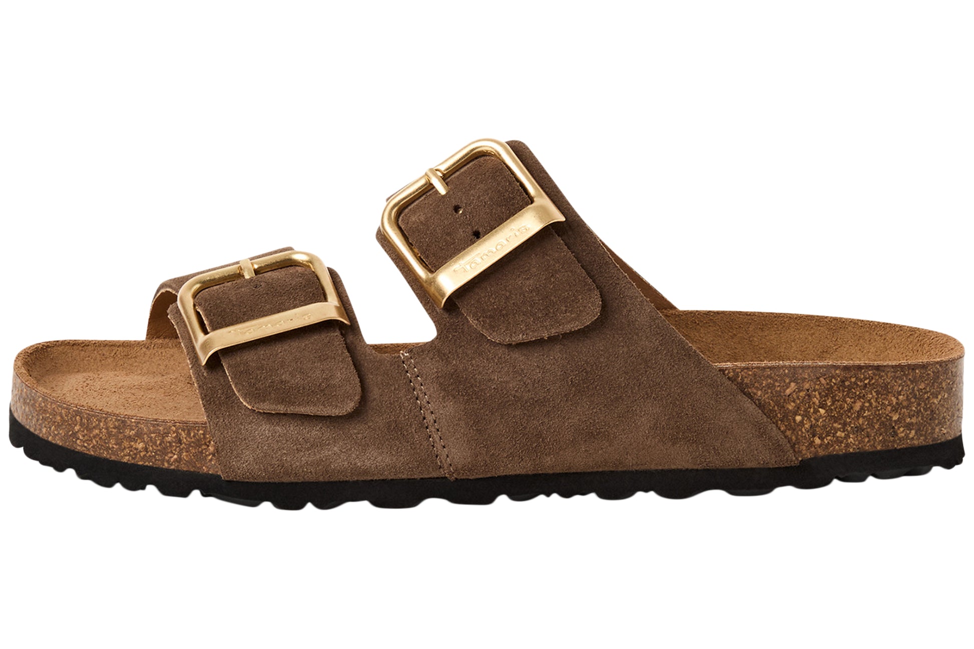 tamaris-unique-27543-42-355-womens-sandals-chocolate-left-flat