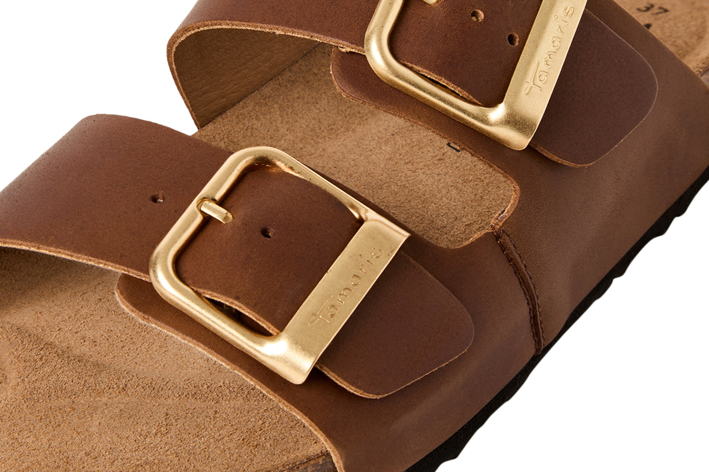 Tamaris Unique 27543-42 3A7 Cognac Womens Sandals