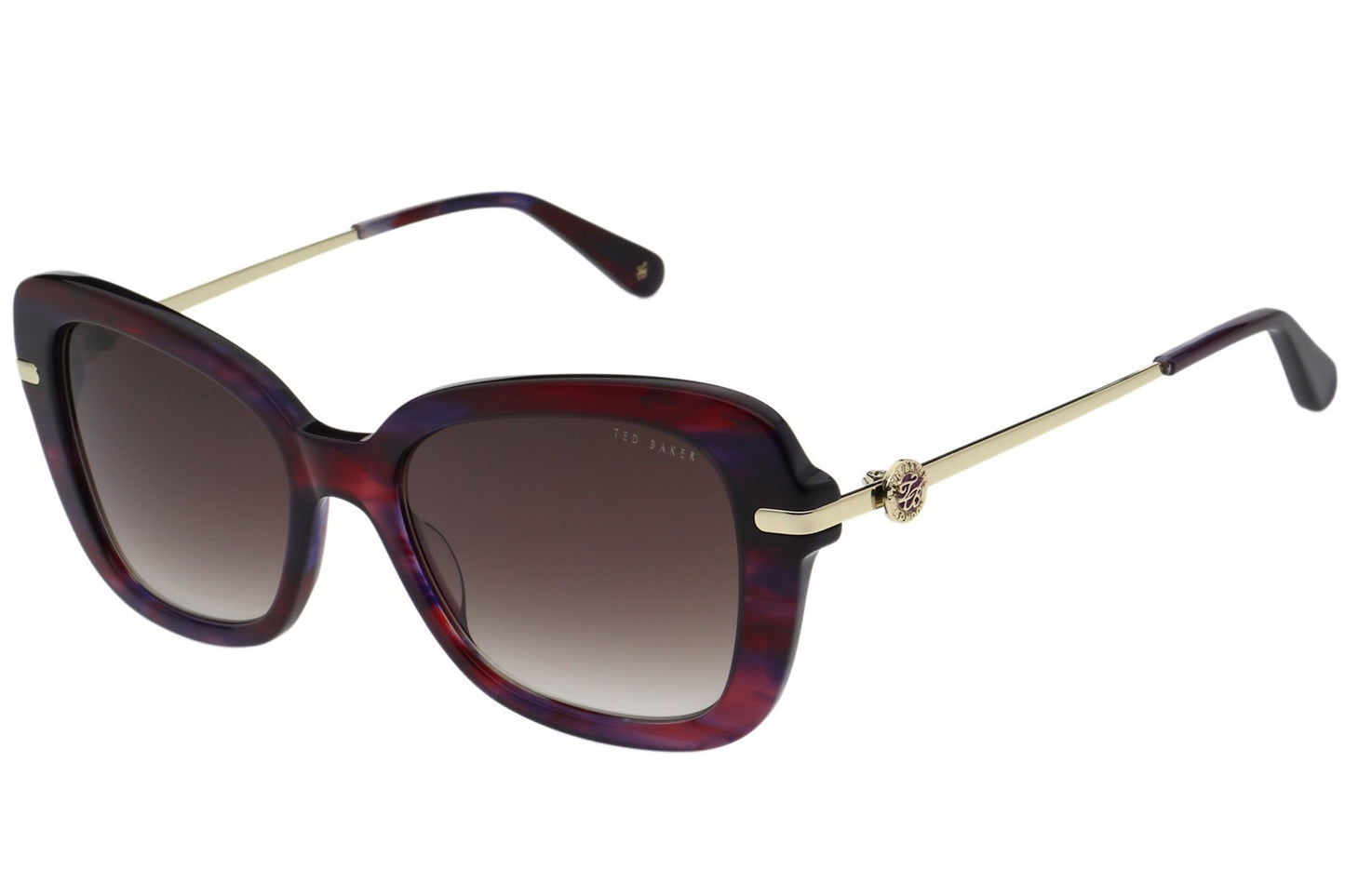 Ted Baker Gabriella Berry Horn Womens Sunglasses