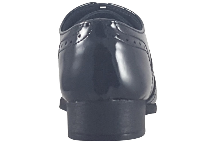 Term Footwear Bella Black Patent Girls School Shoes