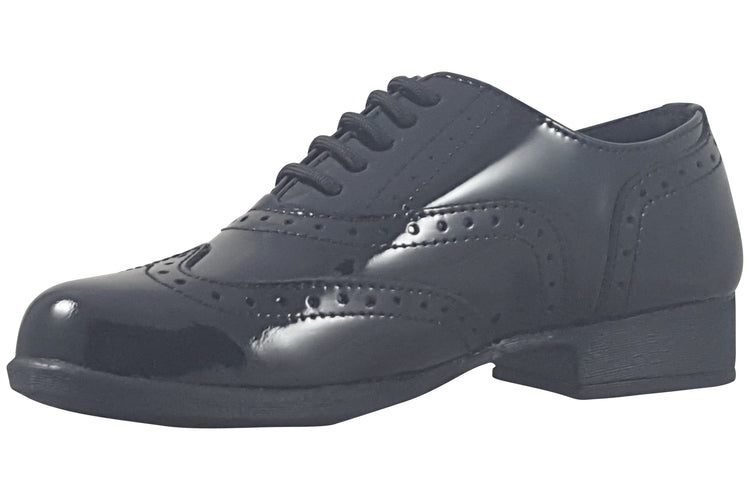 Term Footwear Bella Black Patent Girls School Shoes
