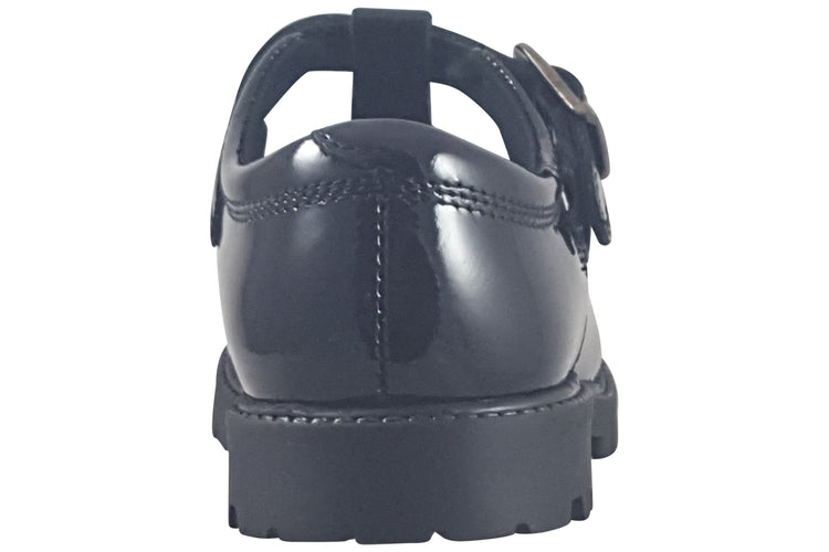 Term Footwear Emily Black Patent Girls School Shoes