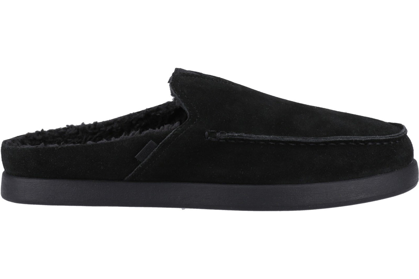 Toms Alonso Mule Black Mens Slippers