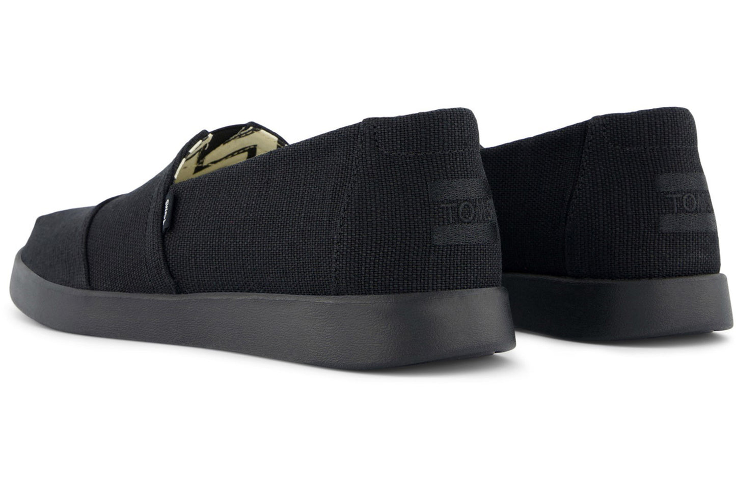 Toms Alpargata Plus Black/Black Womens Shoes