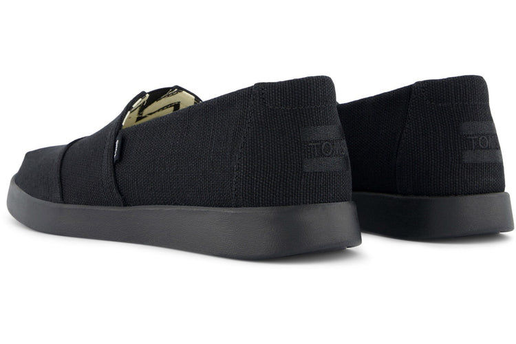 Toms Alpargata Plus Black/Black Womens Shoes