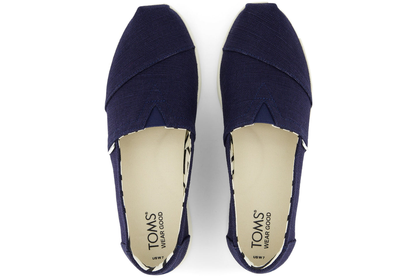 Toms Alpargata Plus Navy Womens Shoes