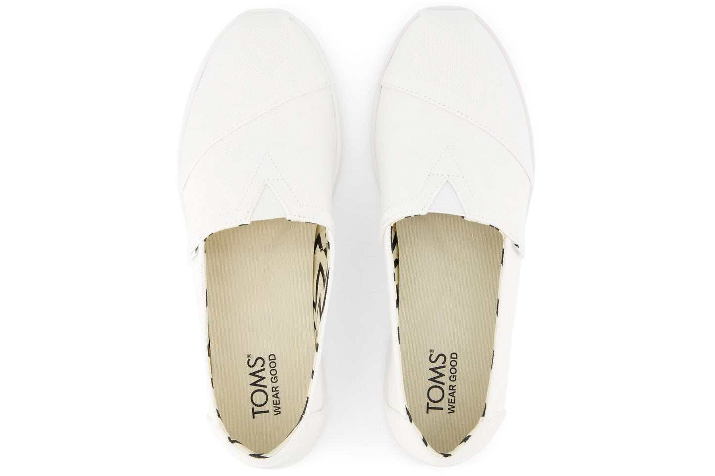 Toms Alpargata Plus White Womens Shoes