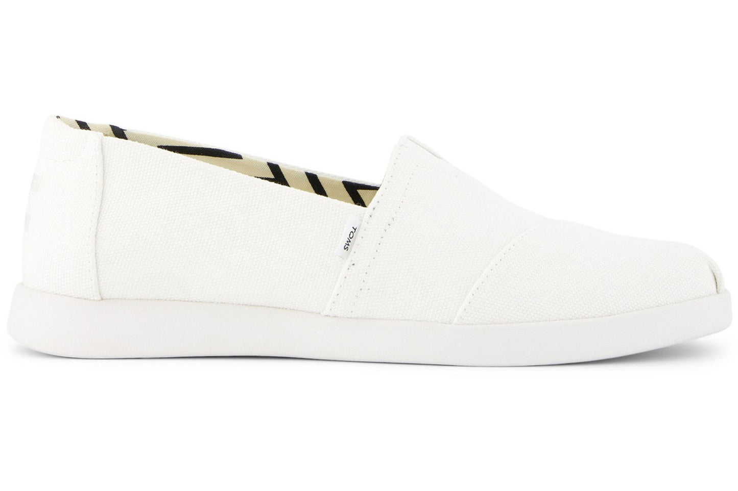 Toms Alpargata Plus White Womens Shoes
