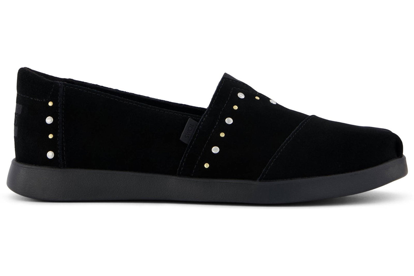 Toms Alpargata Plus Black Womens Shoes