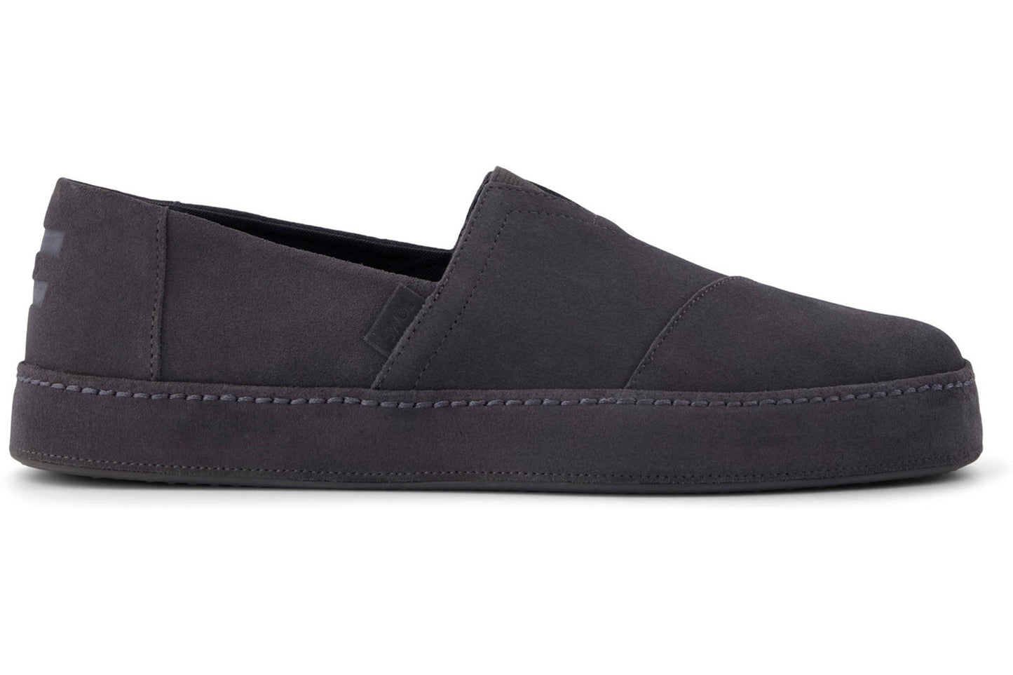 Toms Alpargata Premium Forged Iron Mens Shoes