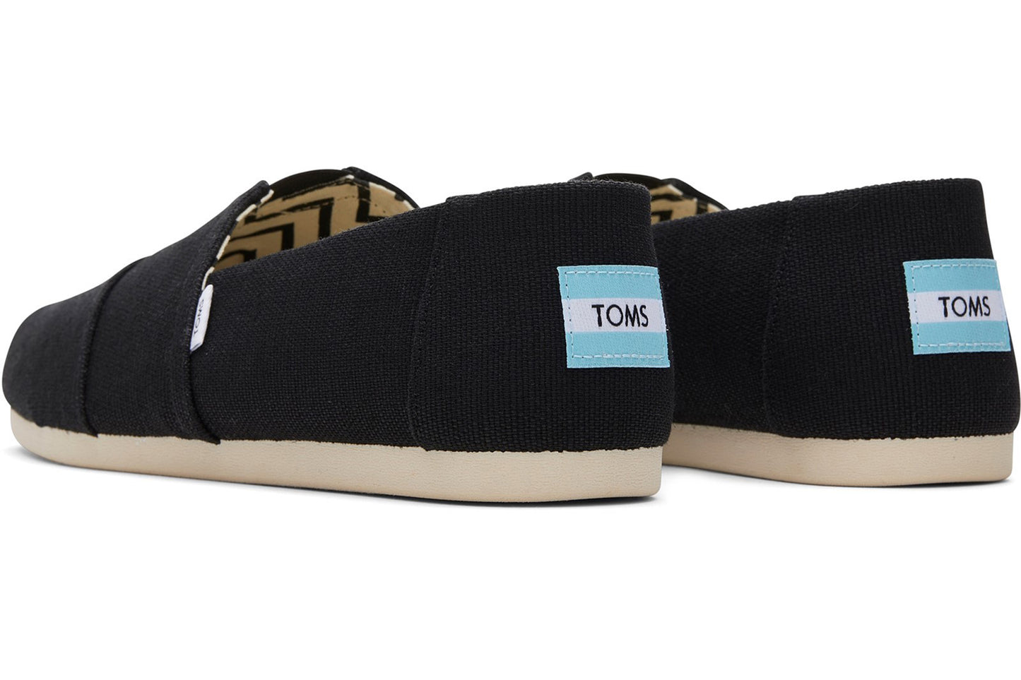 Toms Alpargata Black Mens Shoes