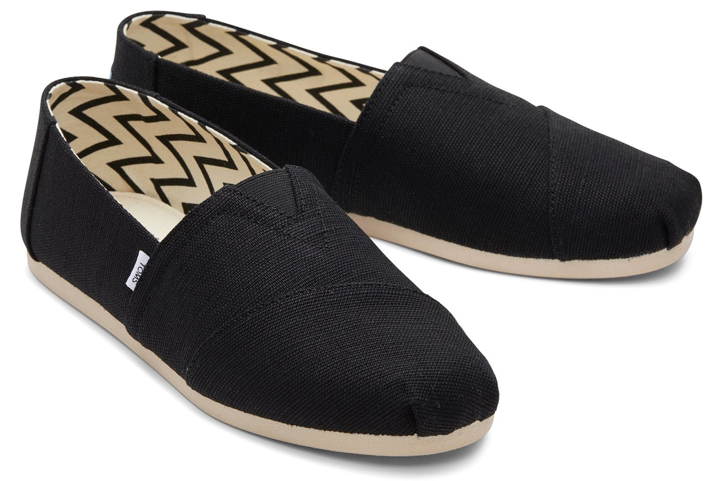Toms Alpargata Black Mens Shoes