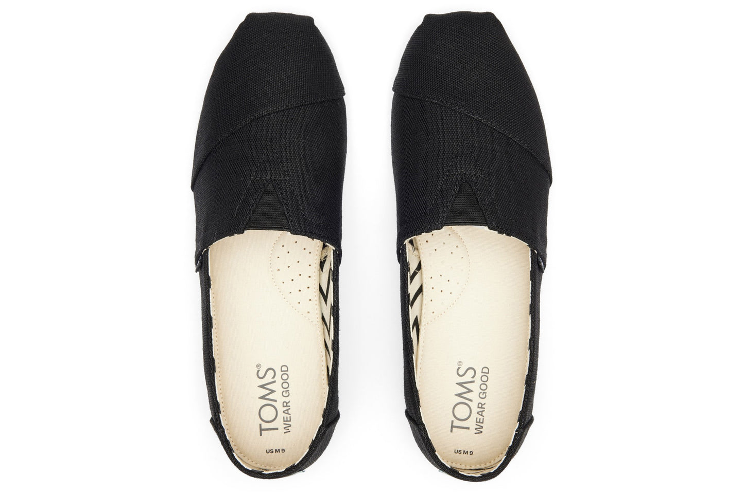Toms Alpargata Black/Black Mens Shoes
