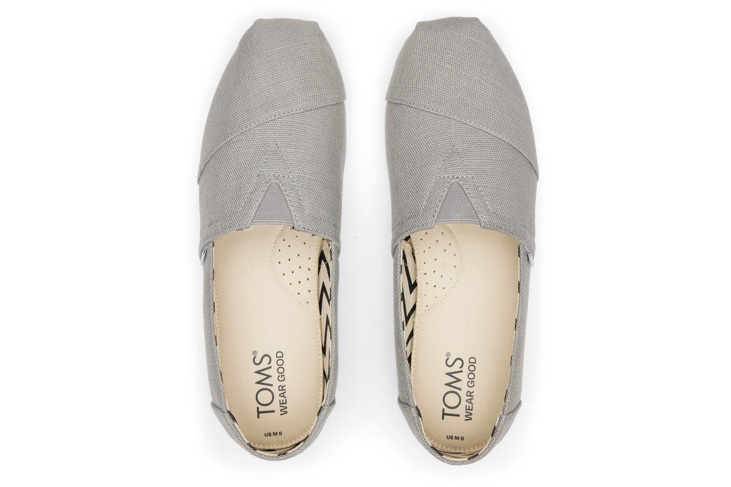 Toms Alpargata Drizzle Grey Mens Shoes