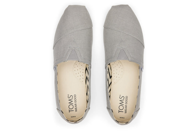 Toms Alpargata Drizzle Grey Mens Shoes
