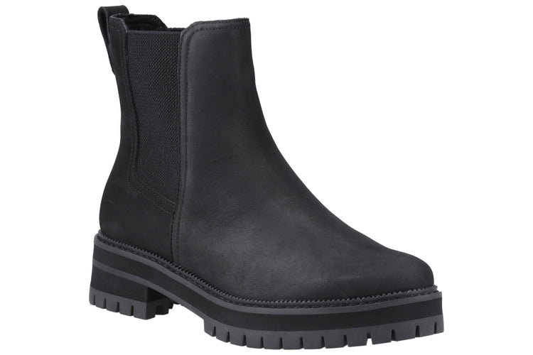 Toms Bennet Black/Black Womens Boots