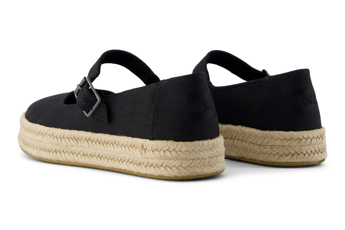 Toms Carolina Mary Jane Black Womens Shoes