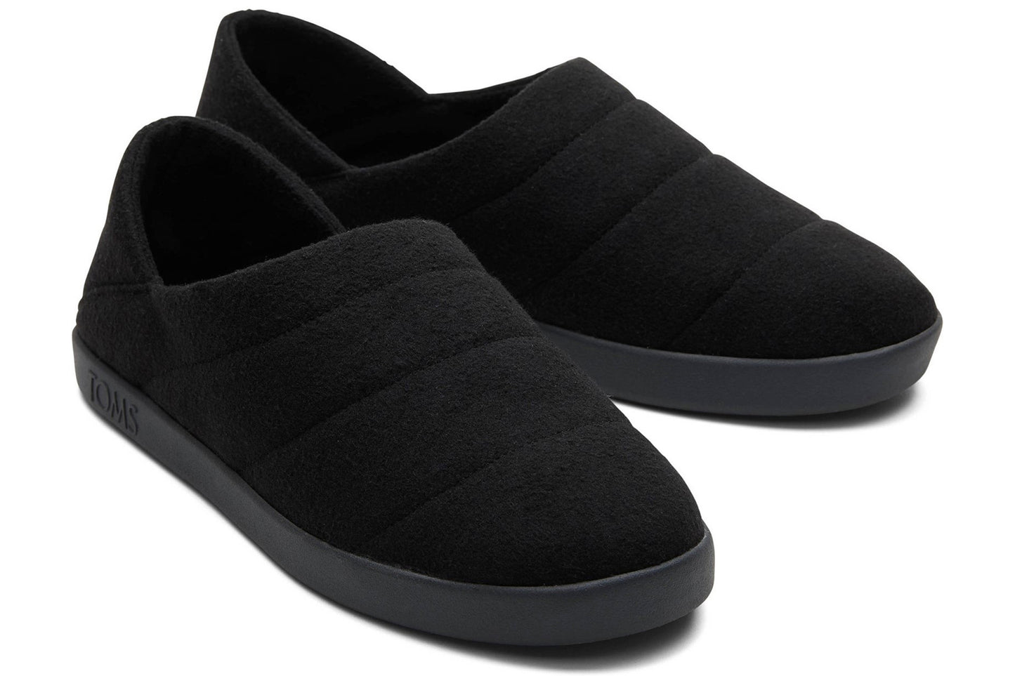 Toms Ezra Black Mens Slippers