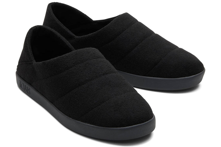 Toms Ezra Black Mens Slippers