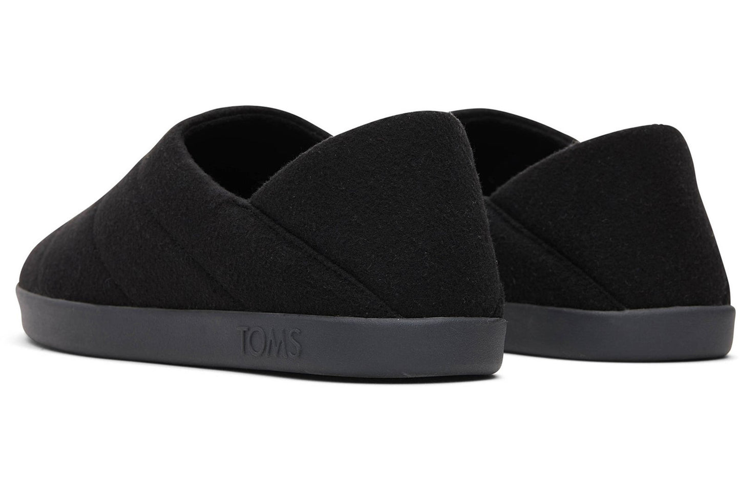 Toms Ezra Black Mens Slippers
