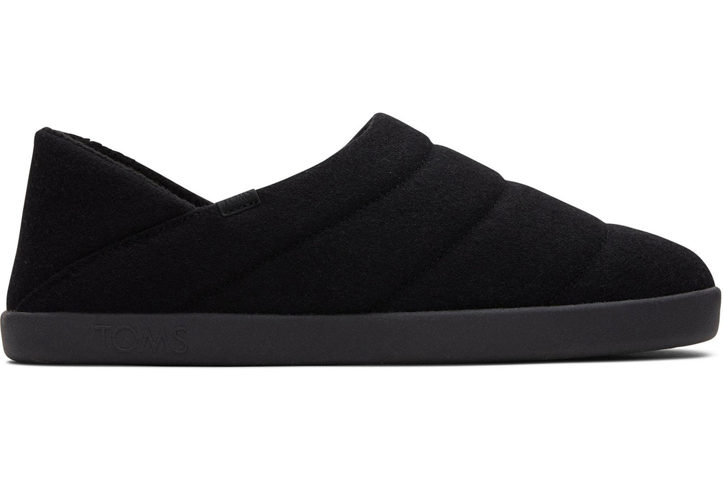 Toms Ezra Black Mens Slippers