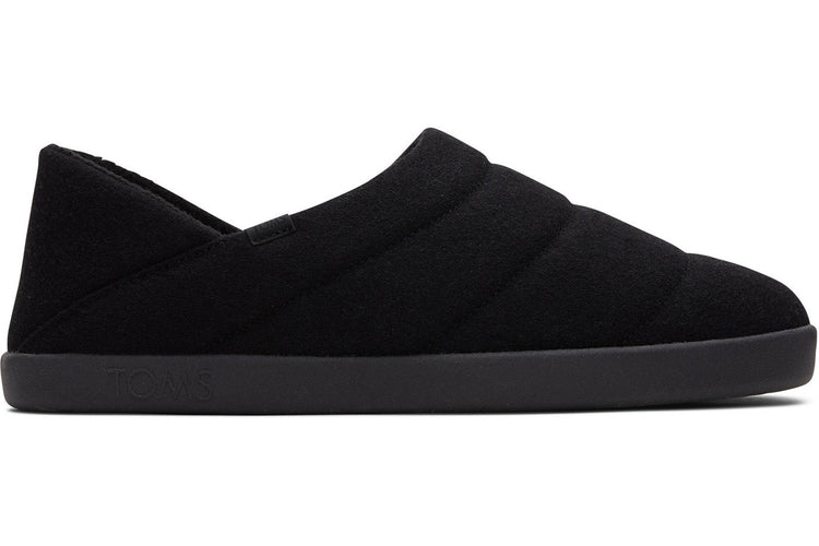 Toms Ezra Black Mens Slippers
