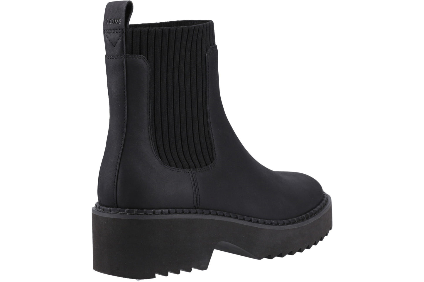 Toms Millie Black/Black Womens Boots