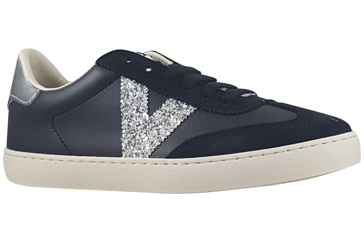 Victoria Berlin Sparkle 1126185 Negro Womens Fashion Trainers
