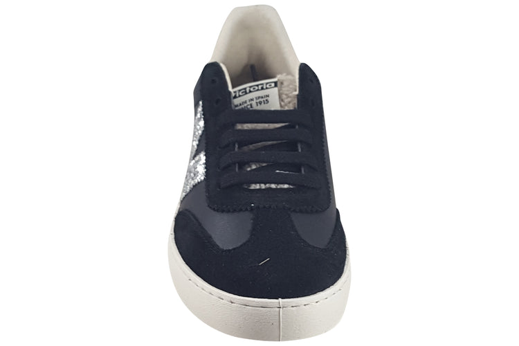 Victoria Berlin Sparkle 1126185 Negro Womens Fashion Trainers
