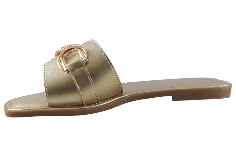 XTI Amelia 142588 Oro Womens Sandals