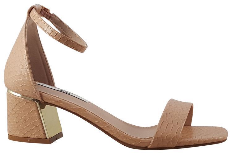 XTI Xti Ankle Croc 45270 Nude Womens Sandals