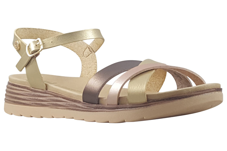 XTI Bishop 142852 Gold Womens Sandals