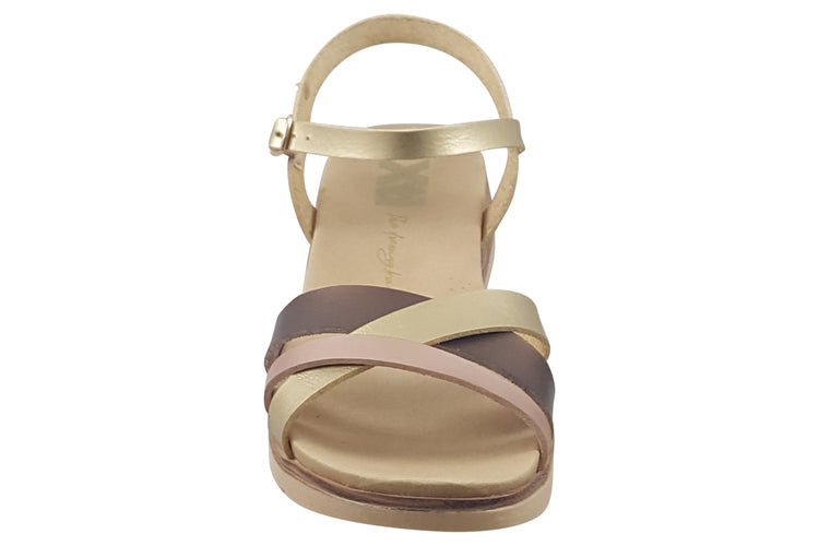 XTI Bishop 142852 Gold Womens Sandals