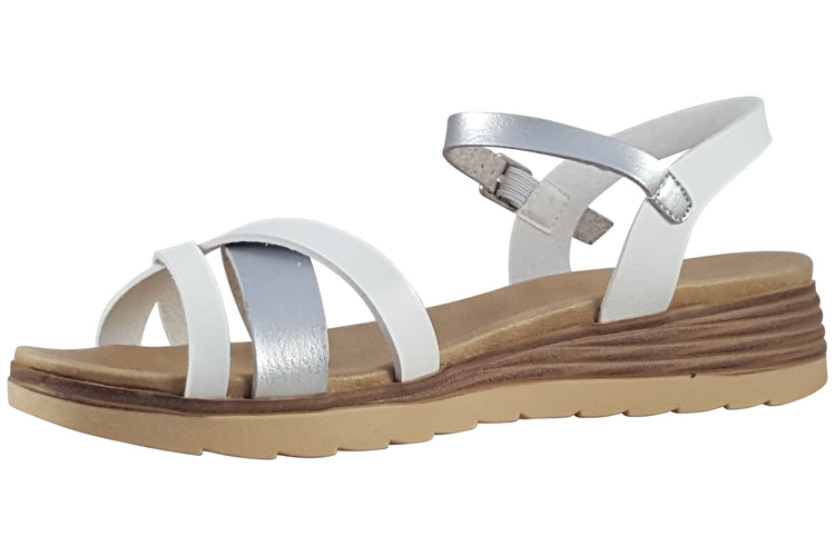 XTI Bishop 142852 White Womens Sandals