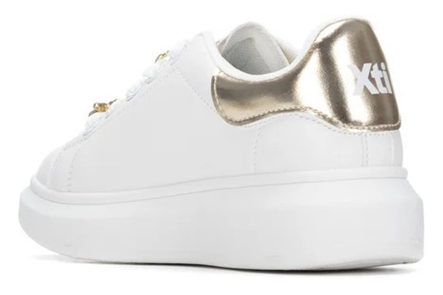 XTI Blingy Laces 154057 Gold Girls Shoes