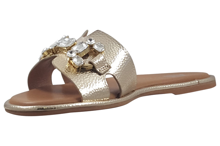 XTI Bollinger 143679 Gold Womens Sandals