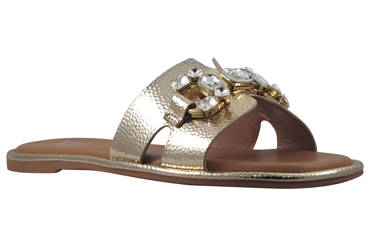XTI Bollinger 143679 Gold Womens Sandals