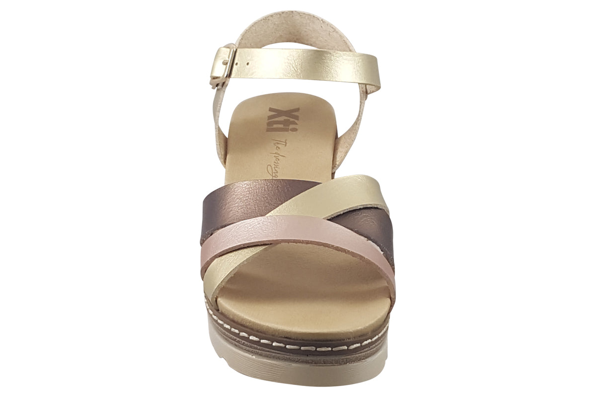 xti callie gold womens top