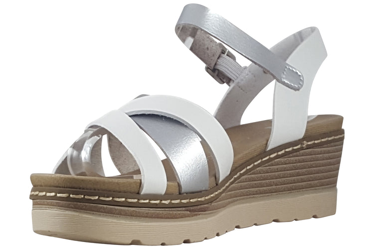 XTI Callie 142853 White Womens Sandals