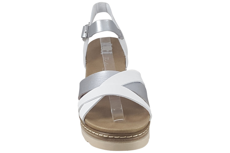 XTI Callie 142853 White Womens Sandals