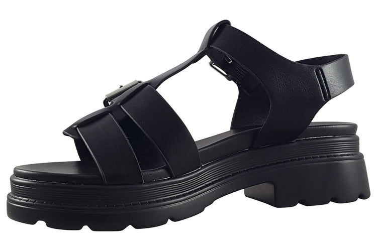 XTI Camelia 142314 Black Womens Sandals